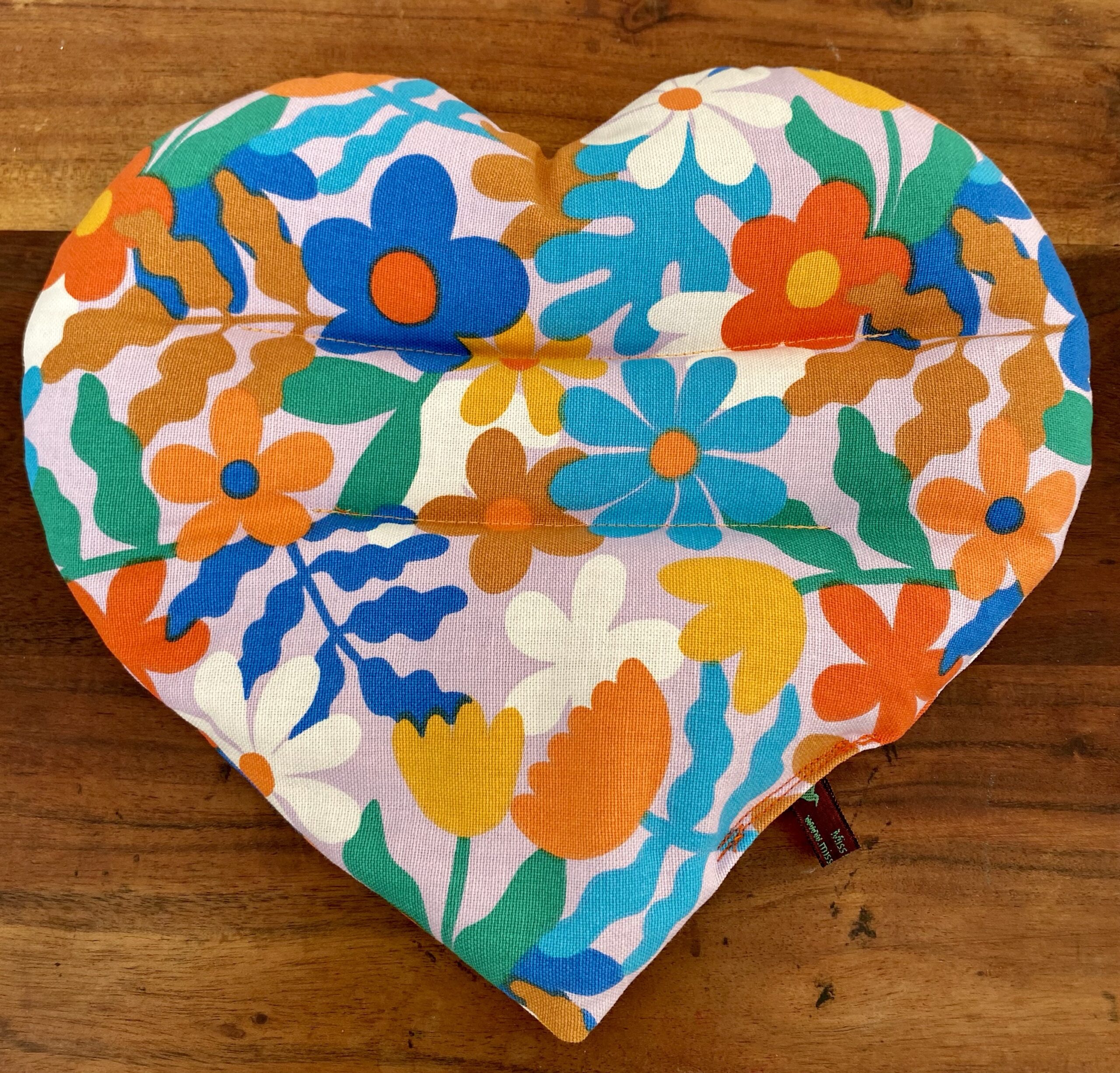 La Linotte coeur : Bouillotte sèche aux graines de Lin – Image 2