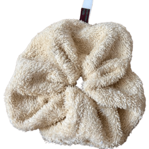 Fleur de douche lavable coton éponge | Zéro déchet | Fait main
